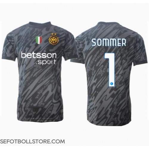 Inter Milan Yann Sommer #1 Målvakt Replika Tredje Tröja 2024-25 Kortärmad